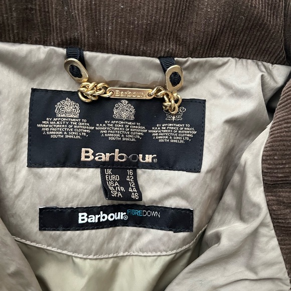 Barbour Women's Tan Quilted Jacket - Picture 2 of 14